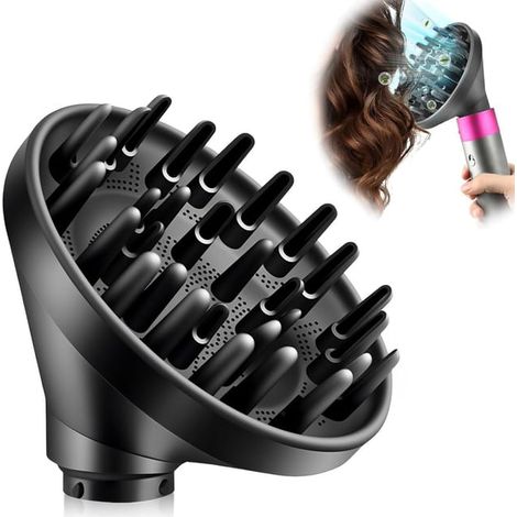 Dyson Tragbarer Haardiffusor für Airwrap HS05 HS03 HS01 - Diffusordüse für Haartrockner, die sich in einen Haartrockner umwandeln lässt