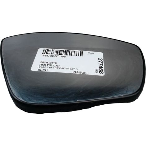 Glace Retroviseur Exterieur D PEUGEOT 308 [PRODUIT D'OCCASION]♻️1610707780 (1/2)