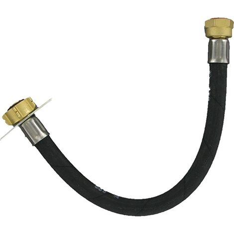 Comap – Lyre souple caoutchouc pour gaz butane et propane – Longueur flexible 35 cm – Pression 20 bar – Embouts vissables – S651033