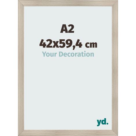 yd. - Cadre photo A2 42x59.4 - Chene Clair - MDF - Pisa (1/5)