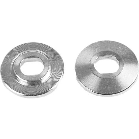 Rondelle de Serrage pour Lame de scie à Onglet, 2 Colliers de Bride de scie Circulaire, Bloc de roulement de Plaque de Pression pour Machine de Coupe pour scie à Onglet en Aluminium de 25,4 cm (1/5)