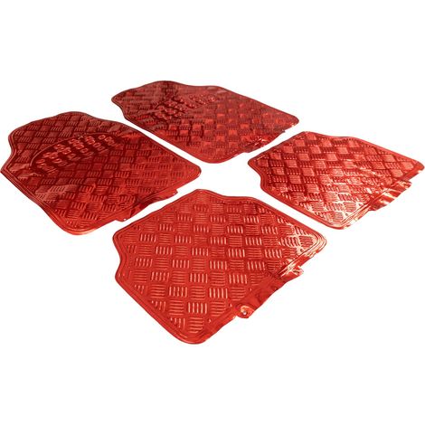 START SET TAPPETI NEPI ROSSO 2 9 KG ALLUM + PVC Accessorio Originale Auto (1/5)