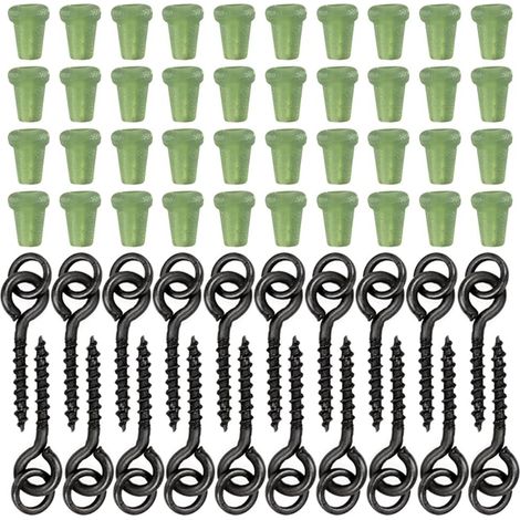 vis filetées pour bouillettes 40 butées d hameçons bloc de