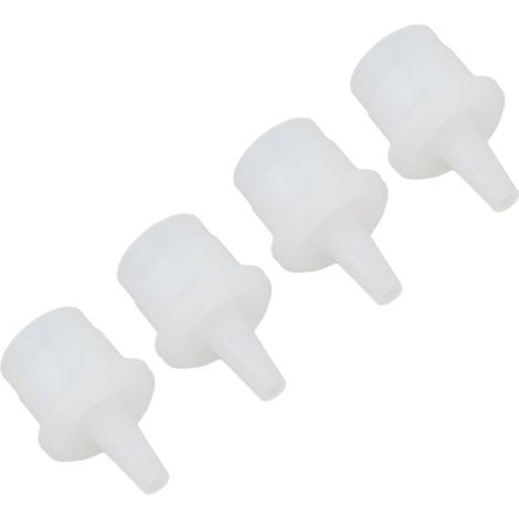 20 pièces Bouchons Applicateurs pour Extensions de Cils en ABS Brillant, Remplisseur de Pigments et Colle à Cils (1/5)