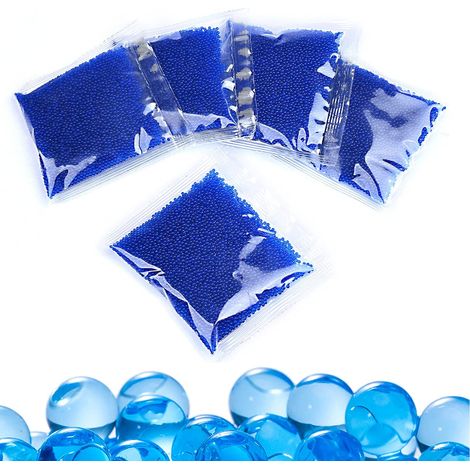 Perlas de agua (50.000 perlas), perlas de gel de colores, perlas de agua para plantas, relleno y decoración de jarrones. (1/4)