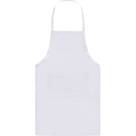 Tablier Uni Unisexe Imperméable à Double Poche Idéal pour Cuisine. Pâtisserie et Grillades (1/5)
