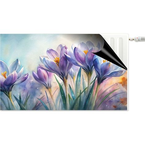 Dekorative Heizkörperabdeckung, Heizkörpermagnet fürs Wohnzimmer, Frühling (1/5)