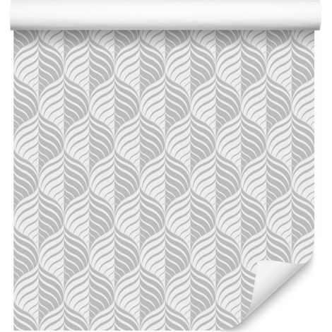 Carta da parati con forme geometriche astratte e decorazione 3D, 50x1000 cm (1/5)