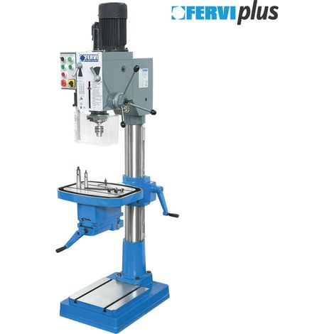 Metallbohrmaschine mit Getriebe 400 V Fervi t062 (1/4)