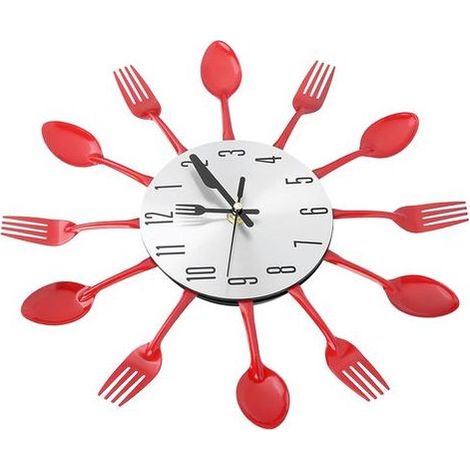 edelstahl-besteckuhr-messer-gabel-loffel-wanduhr-kuchendekoration-rot (1/5)