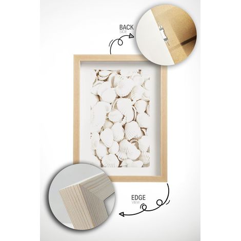 Arte de pared de MDF con marco Painting Multicolor (1/3)