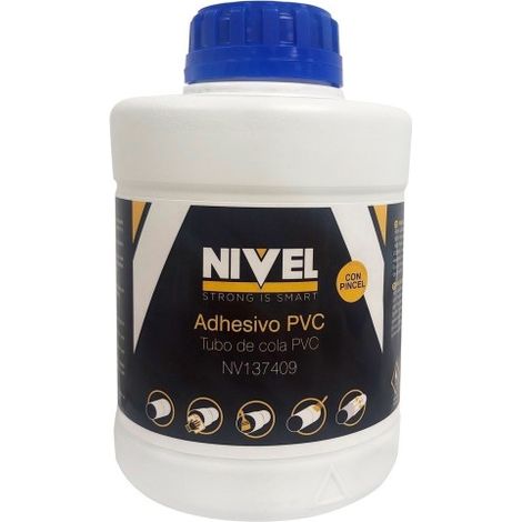 Adhesivo Pvc Rigido 1.000 Gr Tubo Nivel