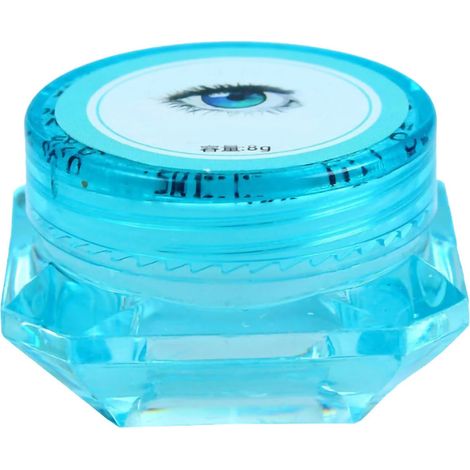 Décapant rapide pour colle de cils 8g - Dissolvant crème adhésif extensions, retrait efficace sans résidu 0.28oz (1/5)
