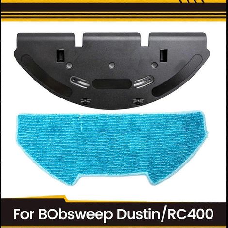 De rechange support de serpillière kit pour BObsweep Dustin/pour RC400 aspirateur microfibre patins efficace sol nettoyage A (1/5)