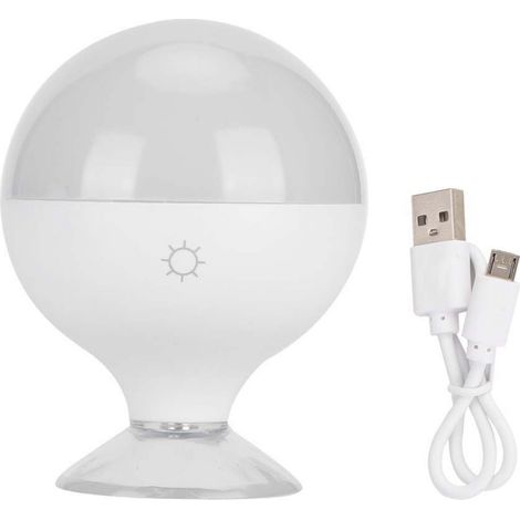 1 Ampoule LED Maquillage Réglable Rechargeable Ventouse Lumière Blanche Chaude Naturelle Pour Miroir Salle de Bain (1/5)