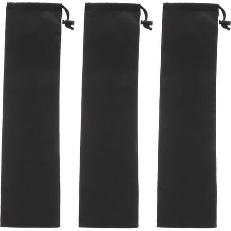 Bolsas de almacenamiento de 3 piezas para bastones de trekking, bolsa de transporte para bastones, bolsa de repuesto para tiendas de campaña y soporte para lámpara - 73 x 13 cm / 28,7 x 5,1 pulgadas - (1/5)