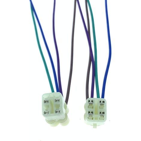 Connecteur de faisceau de câbles du capteur d'oxygène applicable aux modèles Chang'an Suzuki Ciaz, SX4, Alto, Swift et Beidou : JB1282-4P