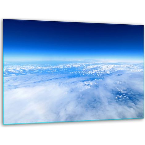 Supporto per tagliere in vetro 40x30 azzurro (1/5)