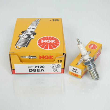 Bougie d'allumage NGK pour Moto Honda 500 Cx Ec 1982 D8EA / 2120 (1/3)
