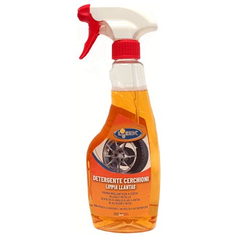 Spray nettoyant pour jantes 500ml Lubex pour oxydes et poussières sur les jantes en alliage - 1 Kg