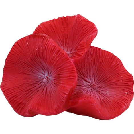 1 corail décoratif pour aquarium, en résine, 10 x 10 x 5 cm, réaliste et non toxique, pour aquariums, jardins et décors thème plage