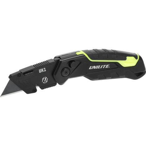 Couteau pliant à lame trapèze interchangeable (1/2)