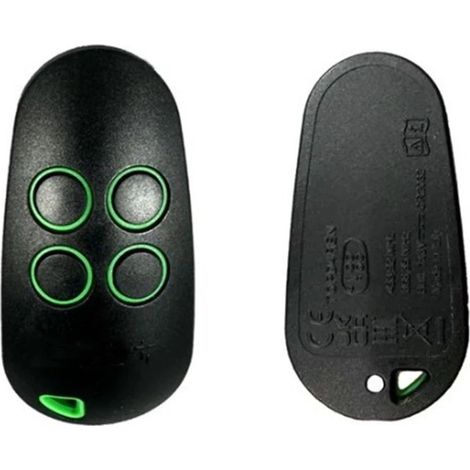 Télécommande Garage TOPD4REN 433.92 MHz / 868.35 MHz 806TS-0290 – Émetteur Sans Fil pour Portail et Porte de Garage 1 Pièce, Noir (1/5)