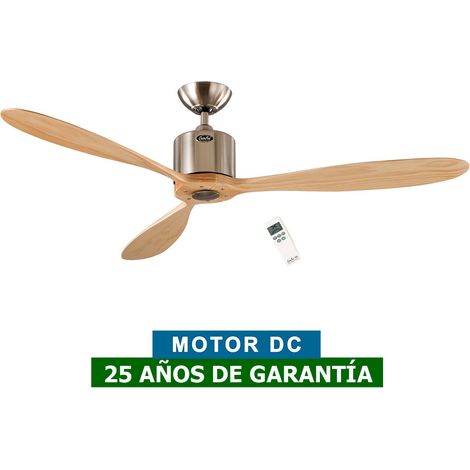 Ventilateur de plafond DC Aeroplan Eco Chrome / Bois