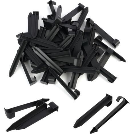 50 pièces de fixations pour tubes d’irrigation et de goutte-à-goutte – Compatible avec tubes de 16 mm – Idéal pour jardin, serre et massifs floraux (1/5)