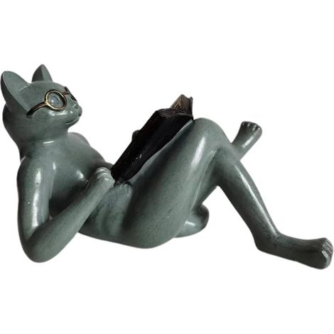 Statue chat résine – déesse chat collection – décoration maison jardin intérieur/extérieur