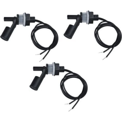 3er-Pack Wasserstandssensor, Schwimmerschalter für Pumpen, automatischer Wasserstandssensor für Pool und Aquarium - Crezuo