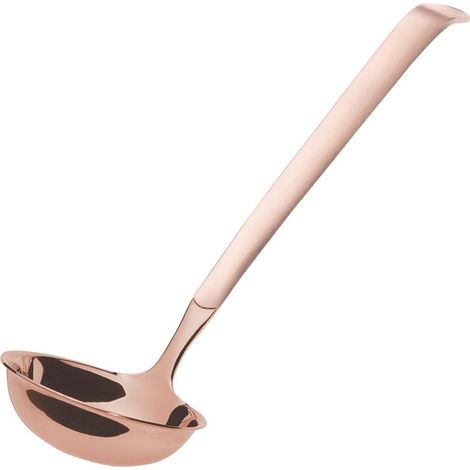 Louches à soupe en cuivre Buffet (lot de 6) - 120 x 100 x 370 mm - AMEFA (1/2)