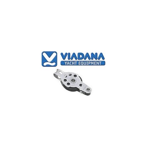 Poulie simple micro block ringot 5mm inox viadana