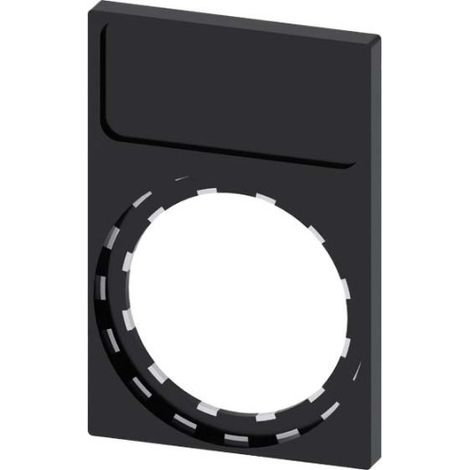 SIEMENS SIRIUS ATC - PORTAPLAQUITA CADRE BAS INSCRIPTION 125 X 27 MM 3SU19000AN100AA0