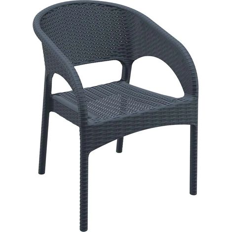 Sedia da giardino Resol spot eco impilabile resistente UV