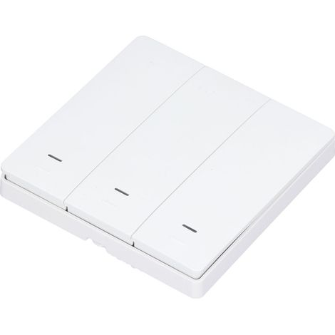 Interrupteur sans fil intelligent avec télécommande WiFi mural pour bureau ou appartement 100-230 V (1/5)