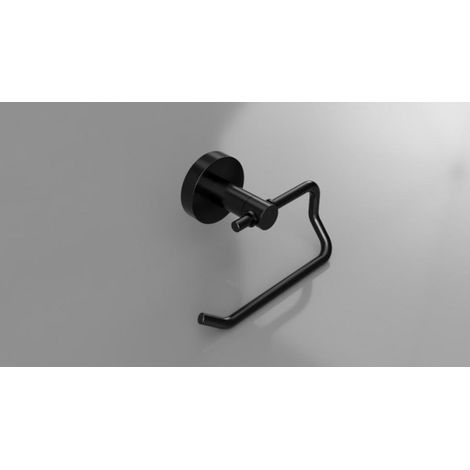 BEMETA Dark porte papier toilette sans cache, noir (104112040) (1/5)