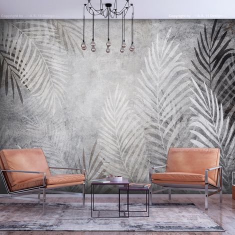 Papier peint Palm Trees in the Dark - 250 x 175 cm (1/4)