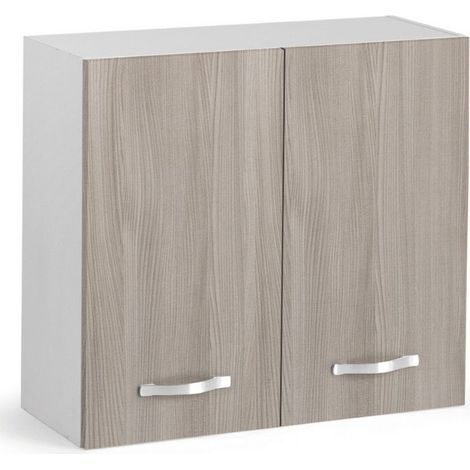 Pensile cucina doppia anta 80x32x72H colore olmo (1/2)