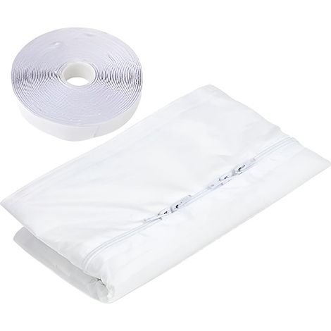 pour fenêtres de climatiseurs portables, sèche-linge, sèche-linge à évacuation, joint d'étanchéité sans perçage (jusqu'à 4 m)