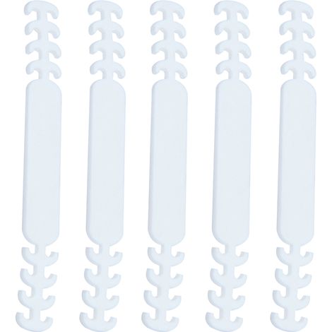 Rallonge pour masque – Lot de 5 attaches pour masques – Support de masque taille universelle – Flexibilité accrue – Compatible avec les masques en tissu et les masques jetables – Pour enfants et adult (1/5)