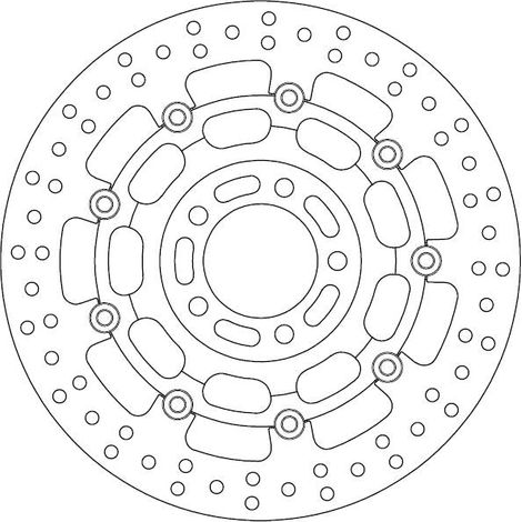 Disque de Frein Flottant SUZUKI - Homologué TÜV