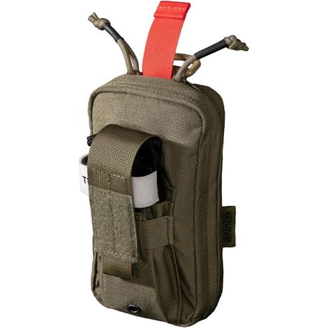 Trousse de premiers secours avec support de garrot, système MOLLE, Ranger Green