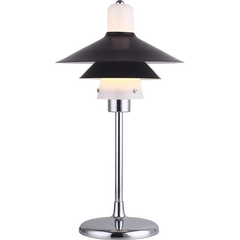 Tischlampe Lumineca Hon 25x55 cm Braun