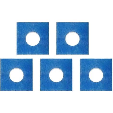 Lot de 5 filtres de rechange en coton pour ventilateurs de salle de bain Limodor 5 00010 (1/5)