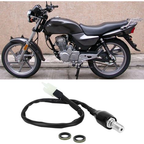 Tubo hidráulico M10x1.0 para motocicleta - Bomba hidráulica con control de luz de freno