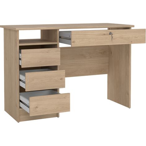 KIT SCRIVIANIA FUCTION PLUS 109X48X75 QUERCIA- 1,0 pz