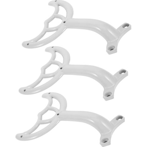 Support de Fixation en Fer Blanc pour Ventilateur de Plafond, Lot de 3 Pièces, Remplacement Précis et Installation Facile des Bras de Pales (1/5)