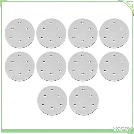 Fafeicy Tampons d'interface à densité douce 10pcs 5inch Soft Density Interface Pads Remplacement parapharmacie lombaire 6 trous (1/5)