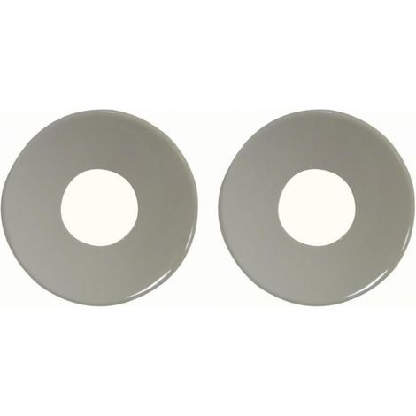 Paar Rosetten Türdrücker R92 Grau manhattan 67 NORMBAU - 0247270MANHA